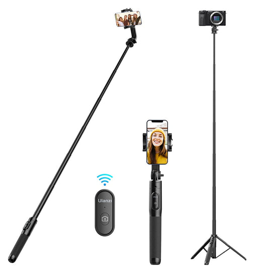 1.5m Bluetooth Wireless Selfie Stick Tripod Monopod for Smartphone